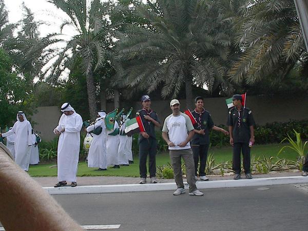 Bagpipes in Dubai