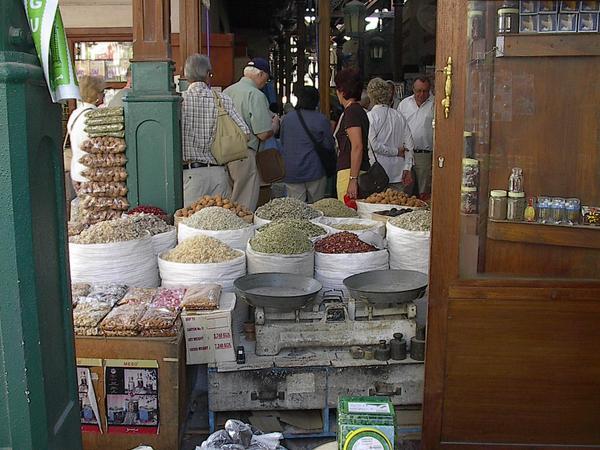 At the spice market