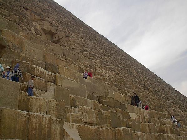 Another view of the pyramid