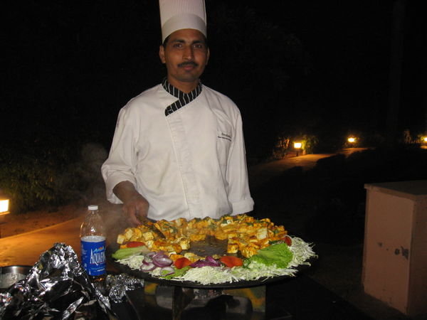 Dinner at the Taj View hotel