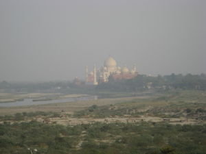 The majestic Taj Mahal