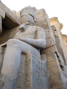 at the Luxor Temple