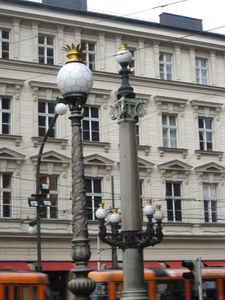 Check out these beautiful light posts!