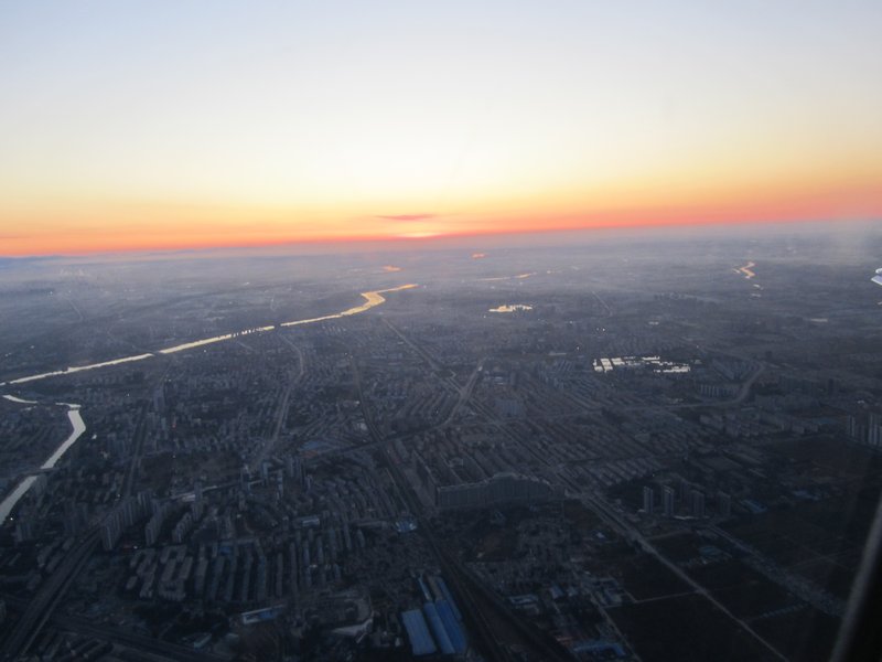 Another view of Beijing from the sky