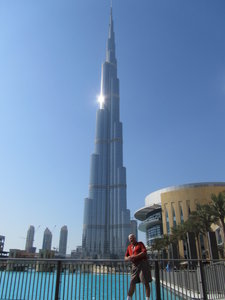 The Burj Kalifa - tallest building in the world