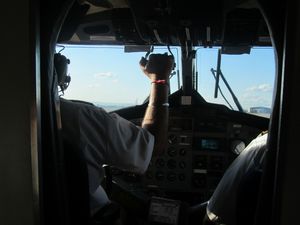 the pilot of the twin otter