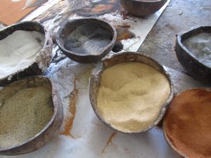 the sand pots