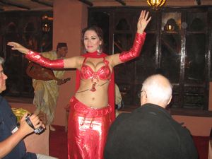 and then.......along came........the belly dancer