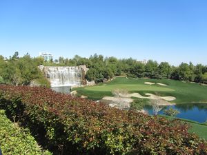 view of golf course from the Wynn