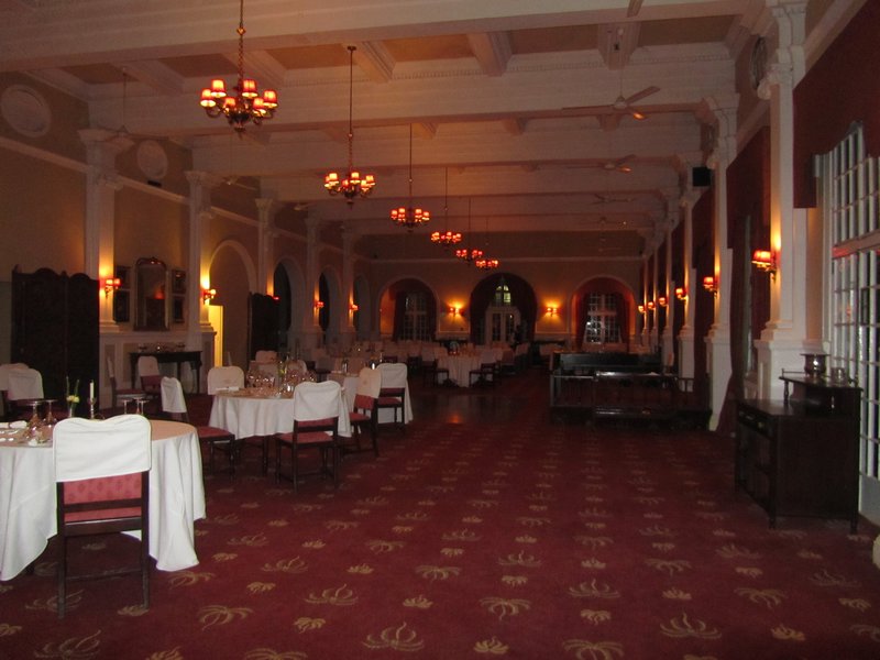 the incredible dining room at the hotel