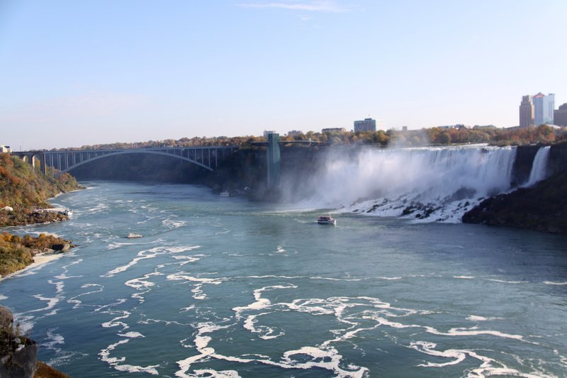 Maid in the Mist, American Falls and Bridge