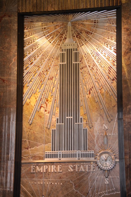 Empire State Building Plaque