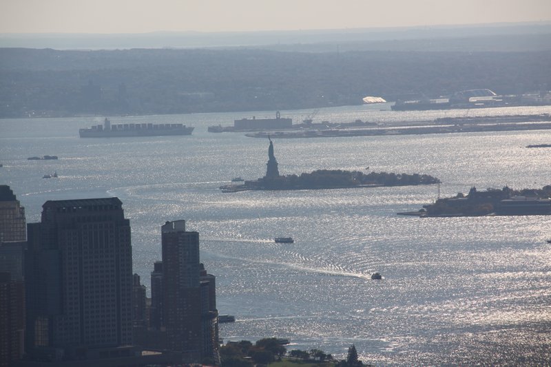Statue of Liberty from The Empire State Building