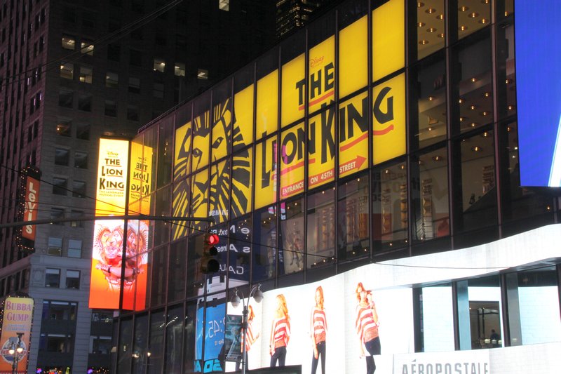 Lion King Times Square