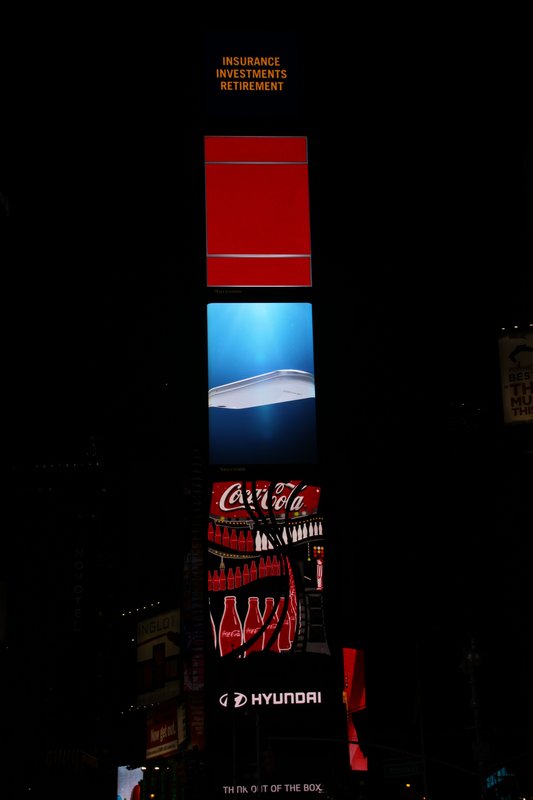 More ads Times Square