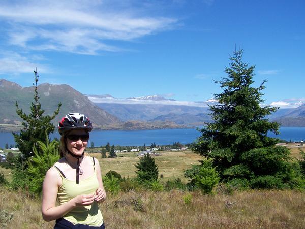 Lake Wanaka from the "Sticky Forest"