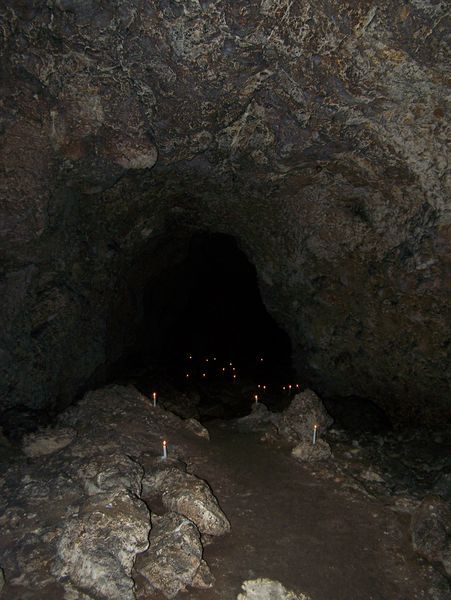 The leper cave