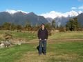 Me, Mt. Tasman and Mt Cook