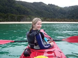Kayaking in the Abel Tasman