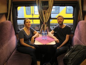Gemma & Martin "Premier Classe" travellers!