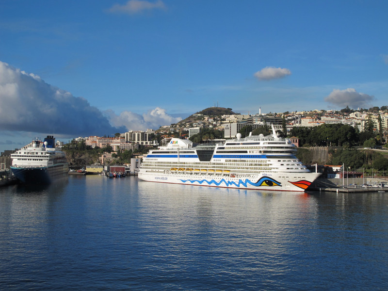cruise ships in Funchal port
