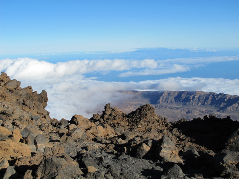 view from Mt. Teide 2