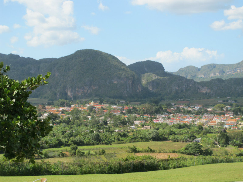 Vinales as seen from Ermitage hotel