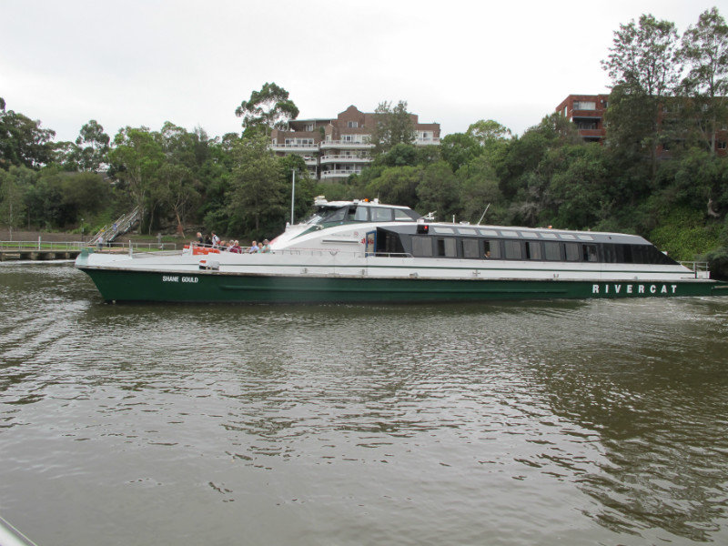 Ferry Paramatta to Circular Quay