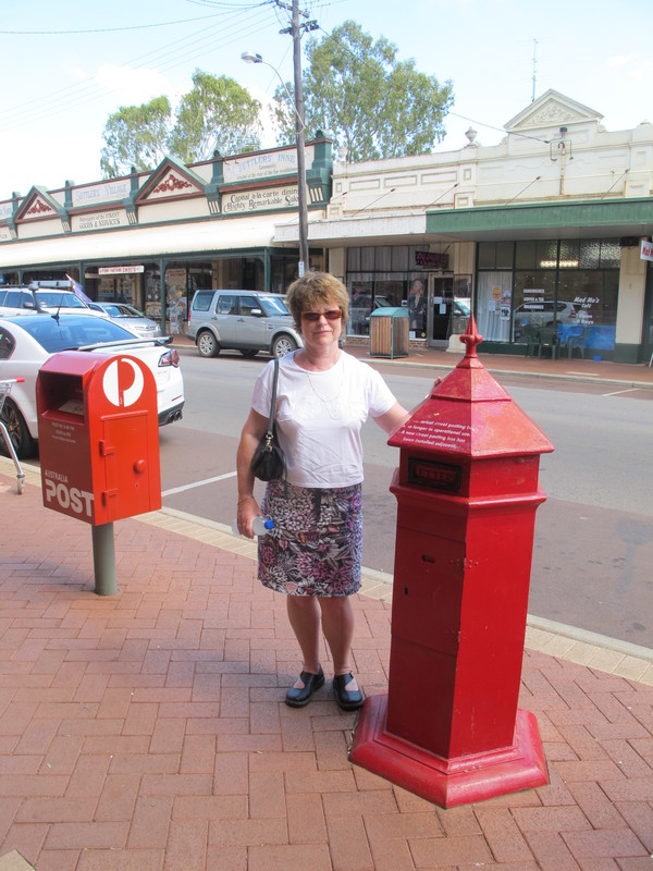 the old and the new letterboxes