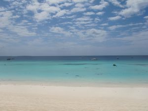 A beach in Zanzibar Ho Hum