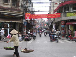 Street scene in Hanoi