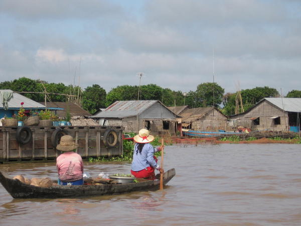 Boat ride from Siem Reap to Battambang