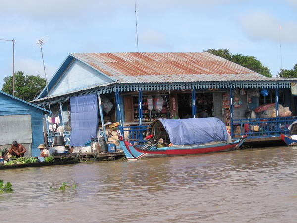 Boat ride from Siem Reap to Battambang
