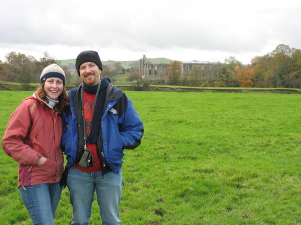 Meg and Cam at Bolton Abbey