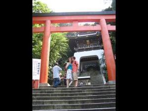 Traditional Gate on Enoshima Is