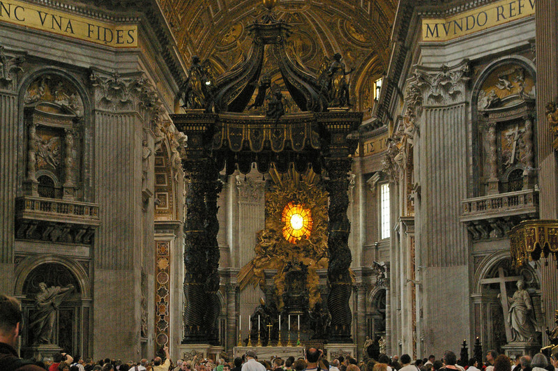 Altar of St Peter's Basilica