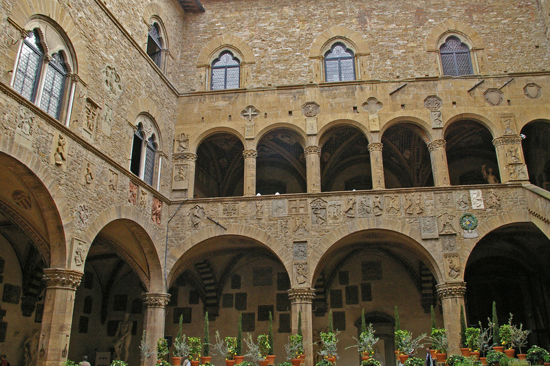 Courtyard of the Bargello Museum 1256
