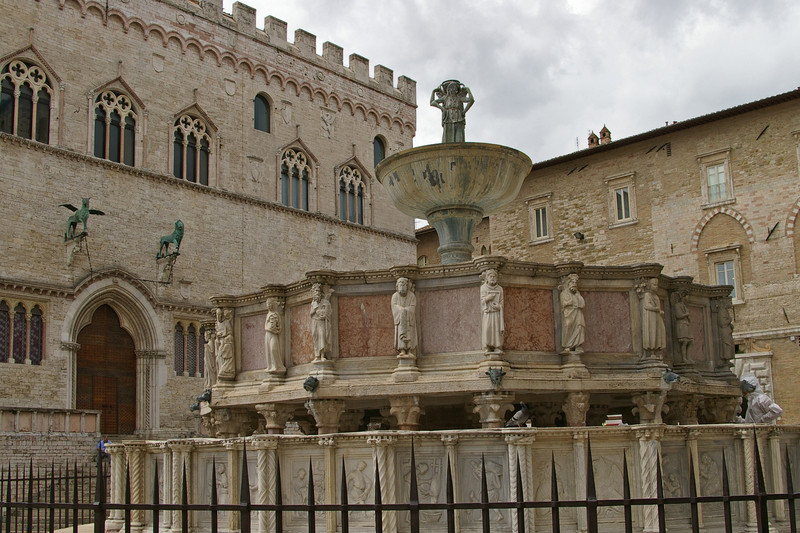 Perugia fountain