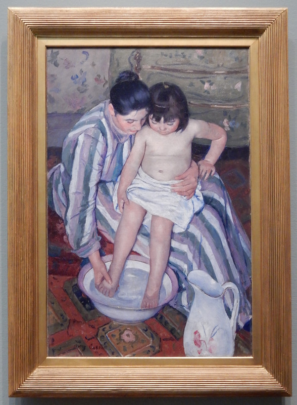 The Child's Bath by MaryCassatt 1893