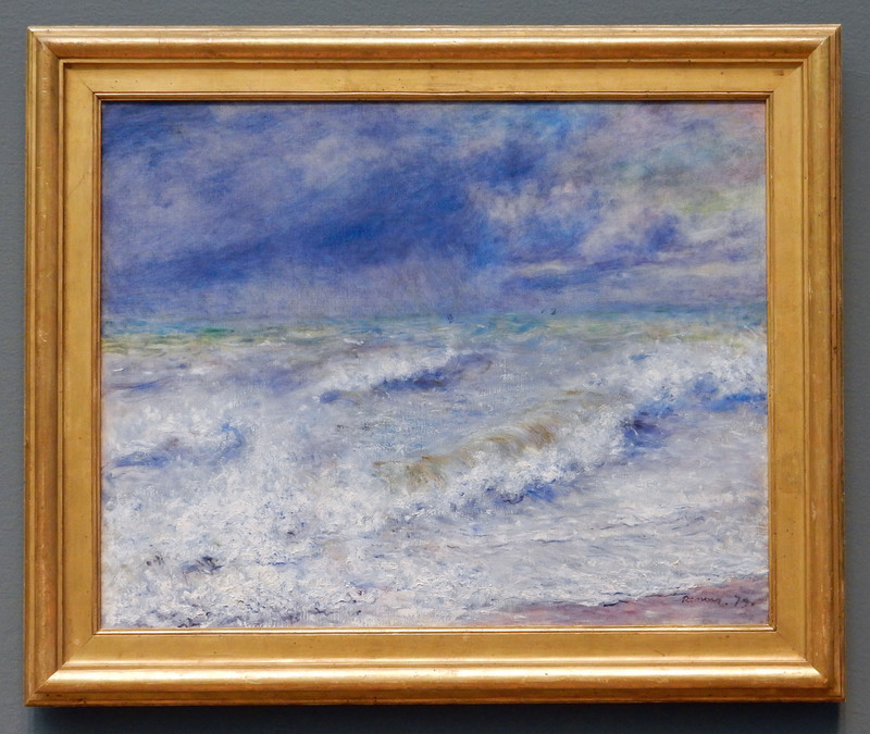 Sea Scape by Pierre-Auguste Renoir 1879