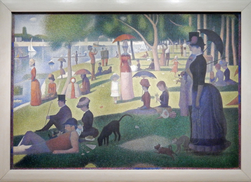 A Sunday on the Grande Jatte by Georges Seurat 1884