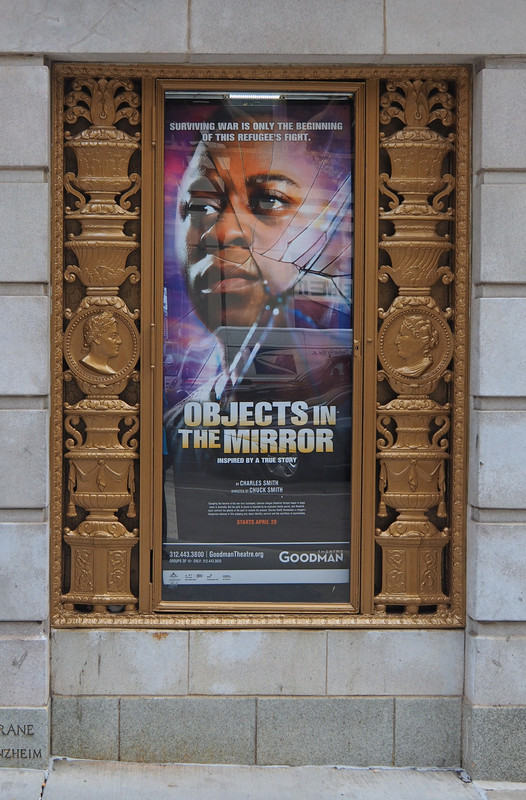 Play poster at the Goodman Theatre