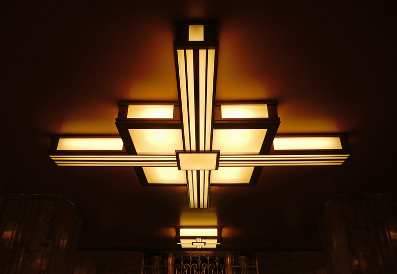 Dramatic ceiling lights