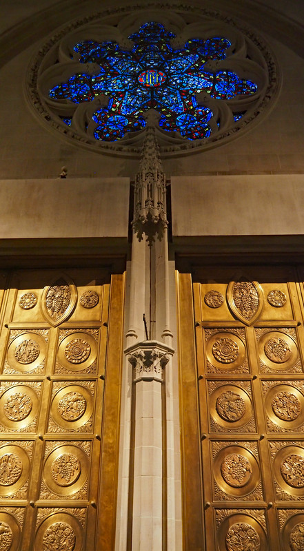 Bronze doors, St John the Divine