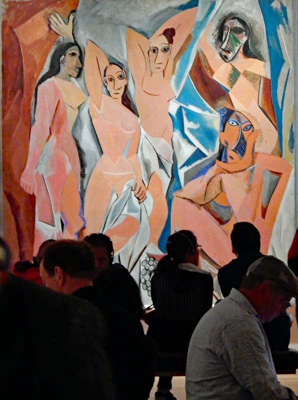 "Les Demoiselles d'Avignon" 1907 by Picasso