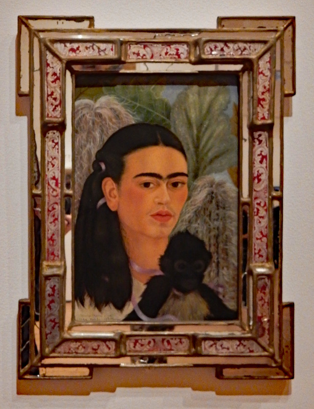 "Fulang Chang and I" 1937 by Frida Kahlo