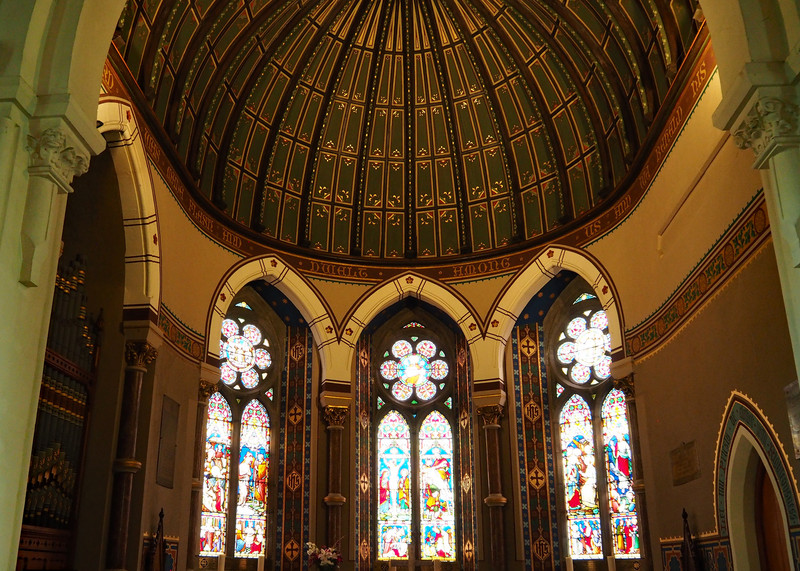St Mary's domed ceiling
