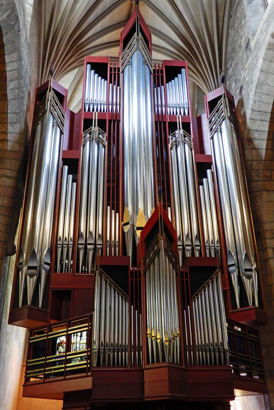St Giles organ 1992