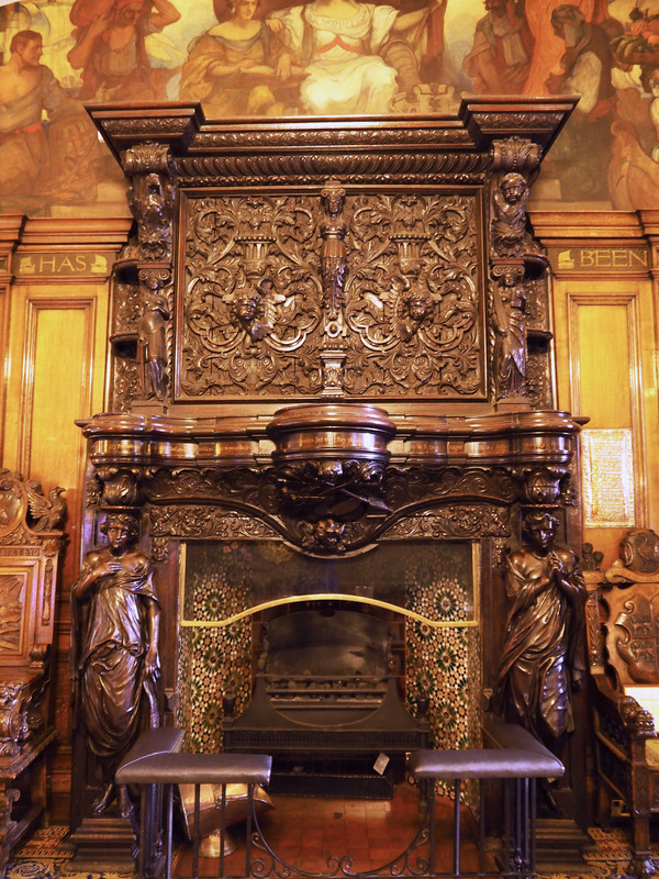 Town Hall fireplace 
