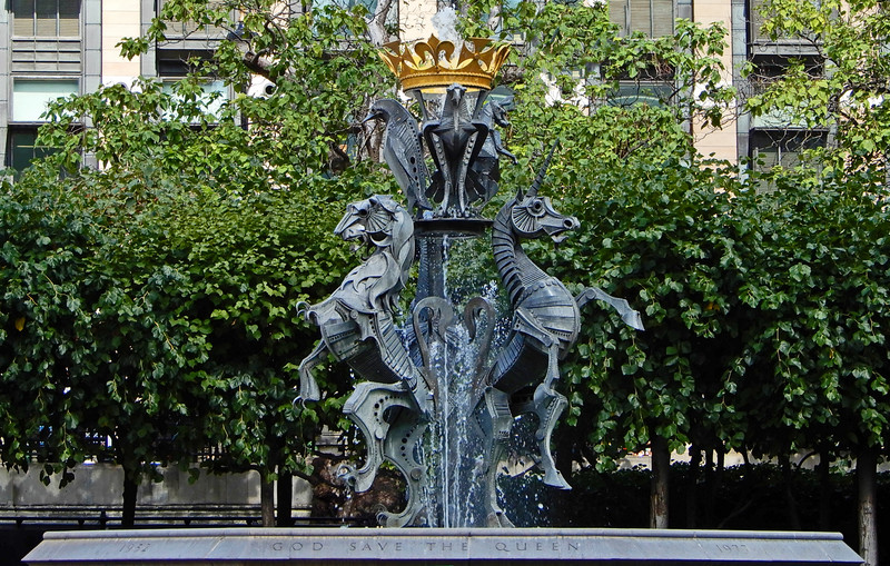 Silver Jubilee Fountain 1977 by Walenty Pytel 